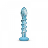 Анальная пробка Gildo - Ocean Wave Glass Dildo