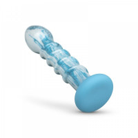 Анальная пробка Gildo - Ocean Wave Glass Dildo