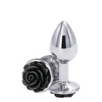 Анальний корок NS Novelties REAR ASSETS ROSE SMALL BLACK