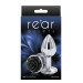 Анальний корок NS Novelties REAR ASSETS ROSE SMALL BLACK