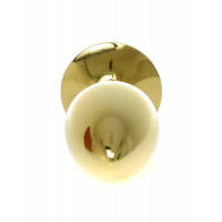 Анальная пробка с голубой розой Plug-Jewellery Gold PLUG ROSE- Light Blue