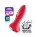 Анальная смарт-пробка с вращающимися шариками Satisfyer Rotator Plug 1, красный