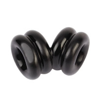 Подвійне ерекційне кільце Chisa GK Power Dual Chubby Support Ring, чорний