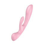 Двойной вибратор кролик SATISFYER TRIPLE OH PINK