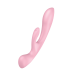 Двойной вибратор кролик SATISFYER TRIPLE OH PINK
