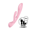 Двойной вибратор кролик SATISFYER TRIPLE OH PINK