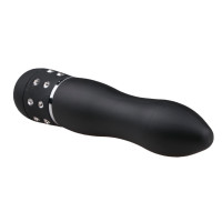 Вібратор Love Diamond Vibrator чорний, 11.4 см