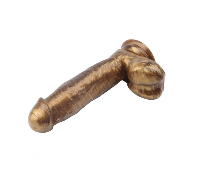 Фаллоимитаор реалистик Chisa Dark Muscle Gold