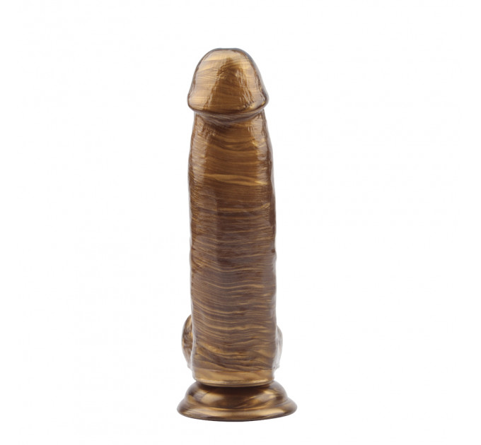 Фаллоимитаор реалистик Chisa Dark Muscle Gold