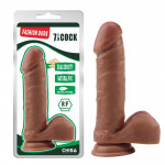 Фаллоимитатор на присоске Fashion Dude 7.9 Cock chisa 19.5 см / 4.1 см