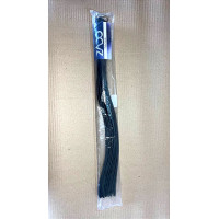 Флоггер с заклепками на рукоятке ZADO TOOLS кожаный, черный