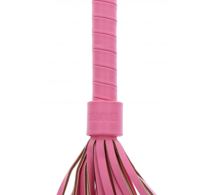 Флоггер Taboom Malibu Whip из веганской кожи, розовый