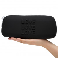 Кейс для зберігання секс іграшок Happy Rabbit LOVE Medium Silicone Zipper Storage Case