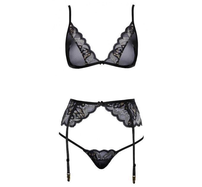 Кружевной комплект Kissable Suspender L/XL
