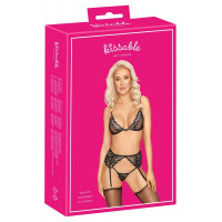Мереживний комплект Kissable Suspender L/XL