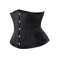 Корсет Star Night Corset з гачками та шнурівкою, чорний, L (без коробки)