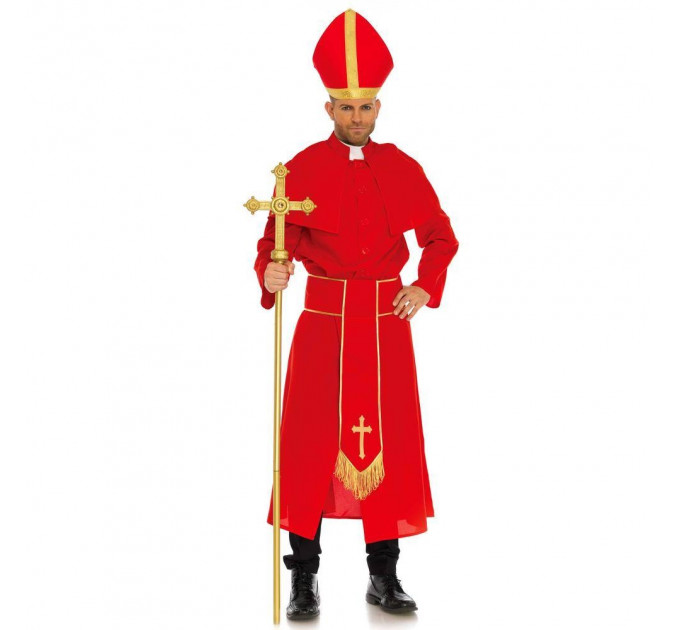 Костюм Кардинал чоловічий Leg Avenue Costume Cardinal Red XL