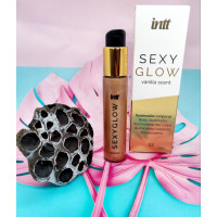 Крем шиммер для тіла із ароматом ванілі INTT Sexy Glow