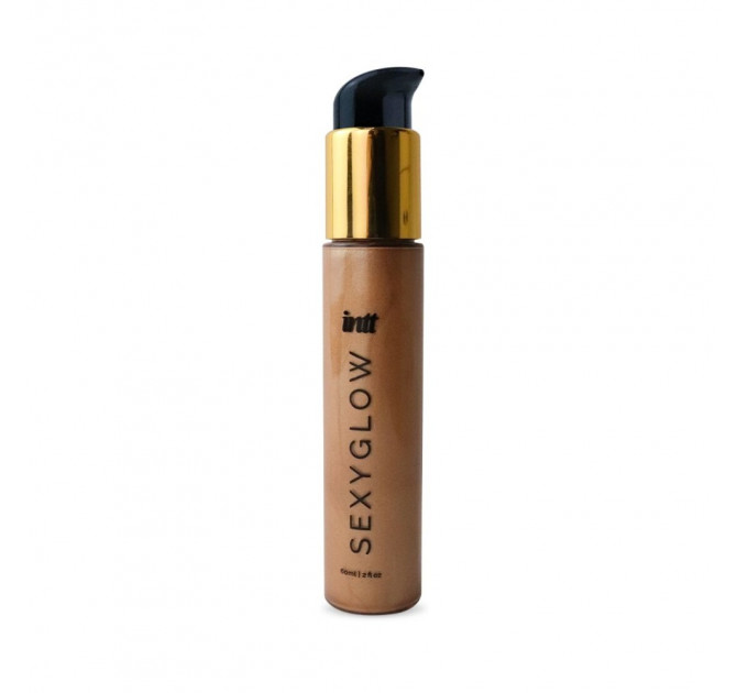 Крем шиммер для тела с ароматом ванили INTT Sexy Glow