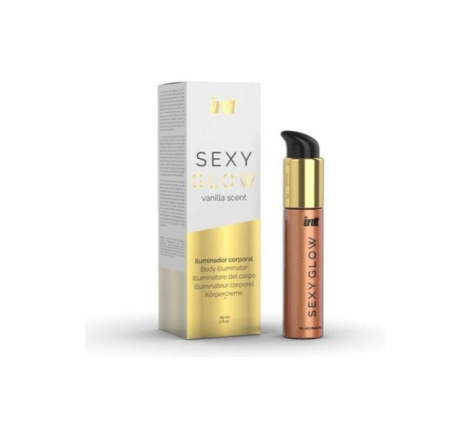 Крем шиммер для тела с ароматом ванили INTT Sexy Glow