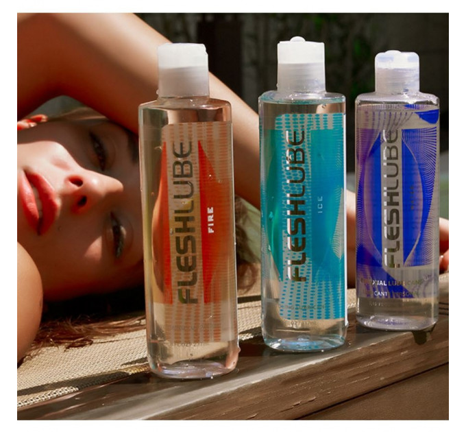 Лубрикант на водной основе с охлаждающим эффектом FleshLight FleshLube Ice, 100 мл