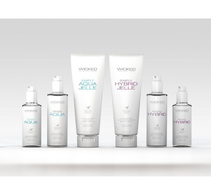 Лубрикант на водной основе WICKED SIMPLY AQUA JELLE 120ML
