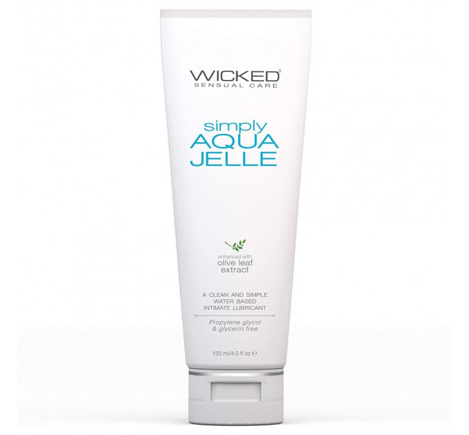 Лубрикант на водной основе WICKED SIMPLY AQUA JELLE 120ML