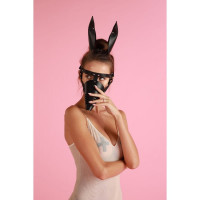 Маска Doberman MLA5 Candy Hero зі шкіри, ручна робота, чорна