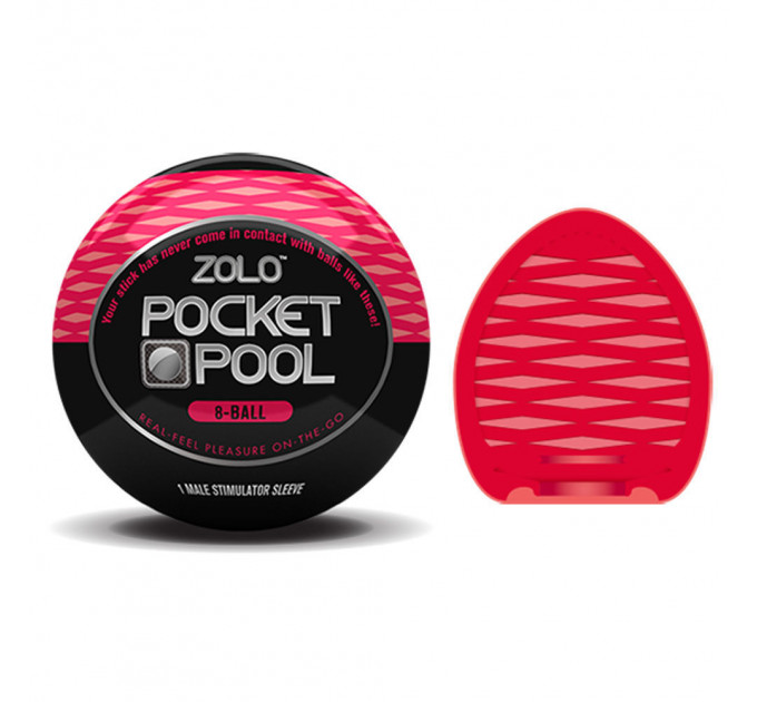 Мастурбатор ZOLO POCKET POOL 8 BALL
