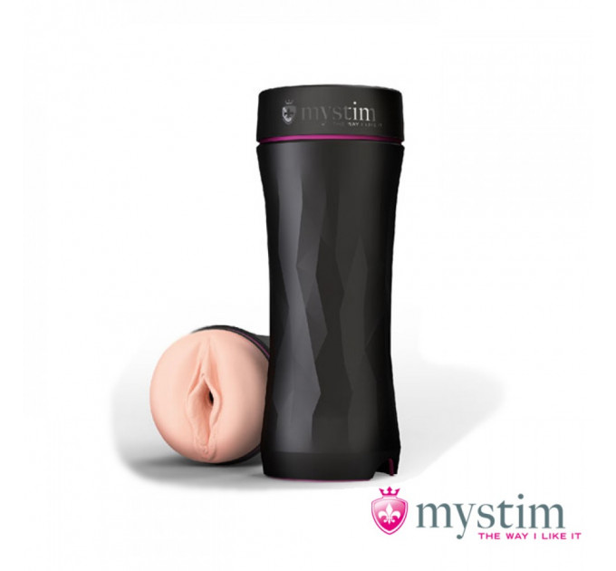 Мастурбатор вагина для электростимуляции Mystim Opus E Vagina, черный
