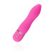 Мини-вибратор со стразами Easytoys, розовый, 11.4 х 2.4 см