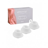 Змінні насадки на Womanizer Premium та Classic білі, розмір М