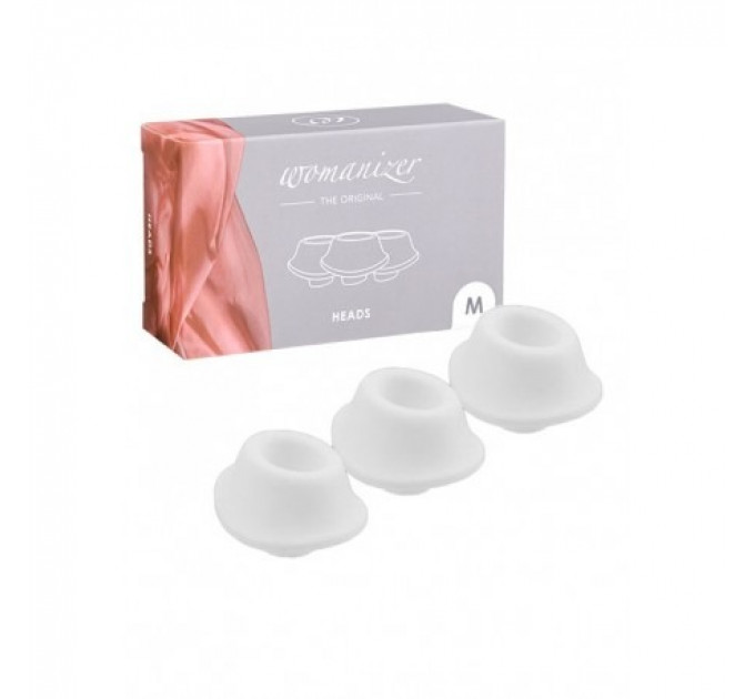 Сменные насадки на Womanizer Premium и Classic белые, размер М