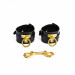 Наручники UPKO Handcuffs итальянская кожа, черные