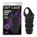 Насадка з кільцем для мошонки Chisa Get Lock Renegade Power Cage, чорна