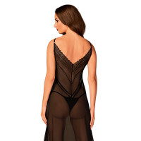 Пеньюар длинный Obssesive Estiqua chemise XL/2XL