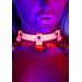 Портупея в виде бюстье с открытыми чашками Taboom Glow In The Dark с функцией свечения в темноте