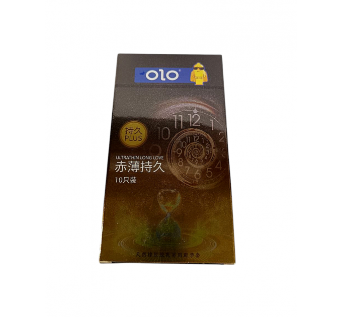 Презервативи OLO Nine Dragon (1 шт. презерватив із шипом та 1 шт. ультра тонкий презерватив)