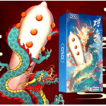 Презервативи OLO Nine Dragon (1 шт. презерватив із шипом та 1 шт. ультра тонкий презерватив)
