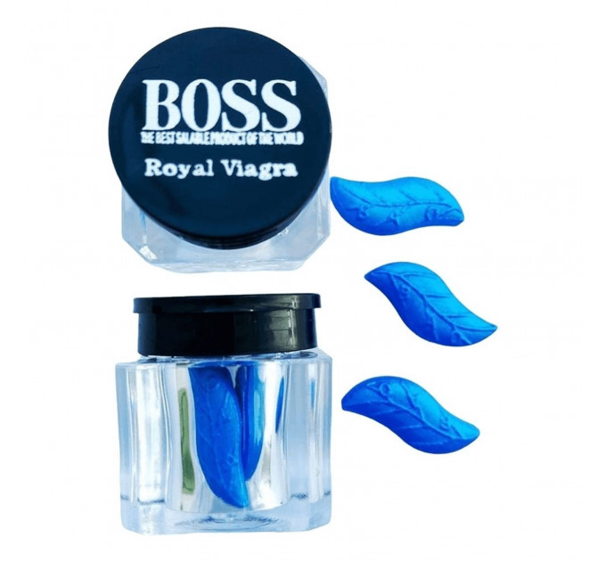 Таблетки для потенции Boss Royal Viagra за (цена за баночку, 3 капсулы)