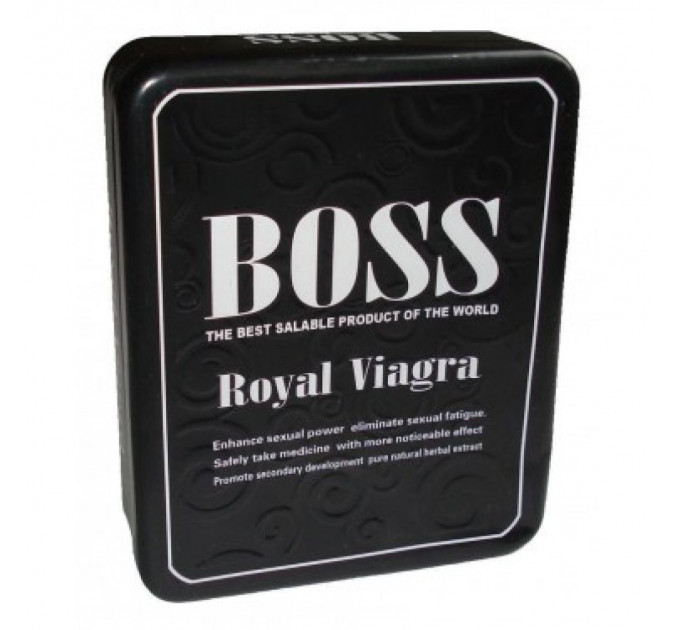 Таблетки для потенции Boss Royal Viagra за (цена за баночку, 3 капсулы)