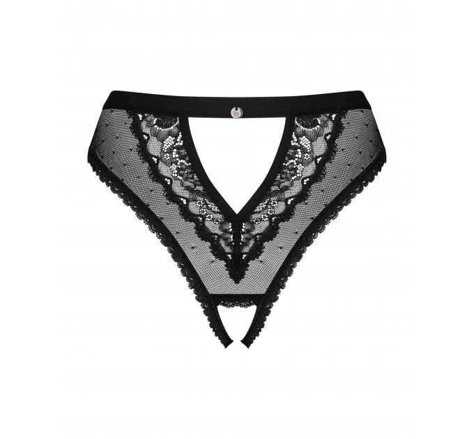 Трусики Obsessive Mauress Black S/M