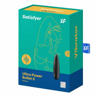 Віброкуля з глибокою вібрацією Satisfyer Ultra Power Bullet 5, чорний