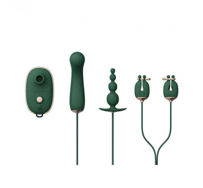 Вибратор для точки G,Qingnan No. 1 Super Soft G-spot Vibrator Green