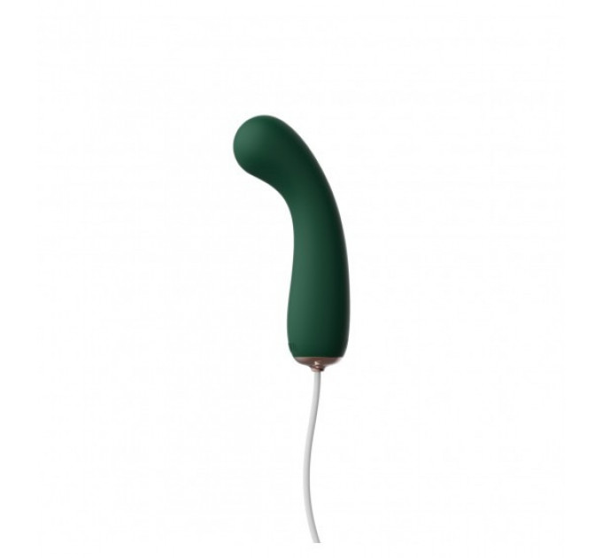 Вибратор для точки G,Qingnan No. 1 Super Soft G-spot Vibrator Green