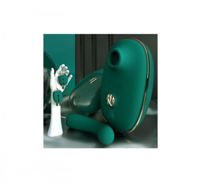 Вибратор для точки G,Qingnan No. 1 Super Soft G-spot Vibrator Green