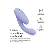 Інноваційний безконтактний вібратор-стимулятор Womanizer Duo 2 Lilac