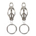 Зажимы-бабочки с кольцом Butterfly Clamps With Ring, серебристые Taboom