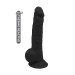 Фаллоимитатор Термоактивный REAL LOVE 9.5, Black