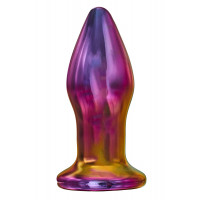 Анальна пробка із вібрацією скляна Dream Toys GLAMOUR GLASS PLUG